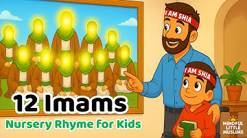 12 Imams | Islamic Kids Song | Nursery Rhyme for Muslim Children | Mindful Little Muslims