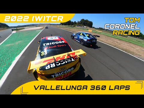 Autodromo Vallelunga in 360 degrees view - Coronel in the Audi RS 3 LMS WTCR