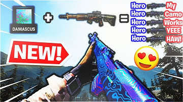 NEW DAMASCUS SKS WORKS for me and I LOVE IT on MODERN WARFARE - Best SKS Loadout Warzone