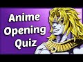 Anime Opening Quiz - 40 Openings [EASY - MEDIUM]