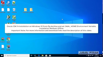 Oracle JDK 14 Zip Installation on Windows 10 with JAVA_HOME  | Java SE 14 is Released