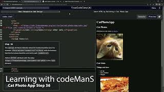 Learn HTML by Building a Cat Photo App - Step 36 screenshot 4
