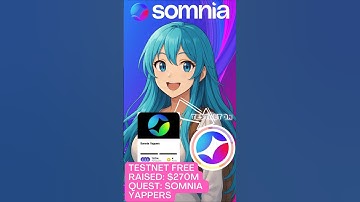 SOMNIA NETWORK - TESTNET SECOND NEW QUEST #crypto #somnia #blockchain