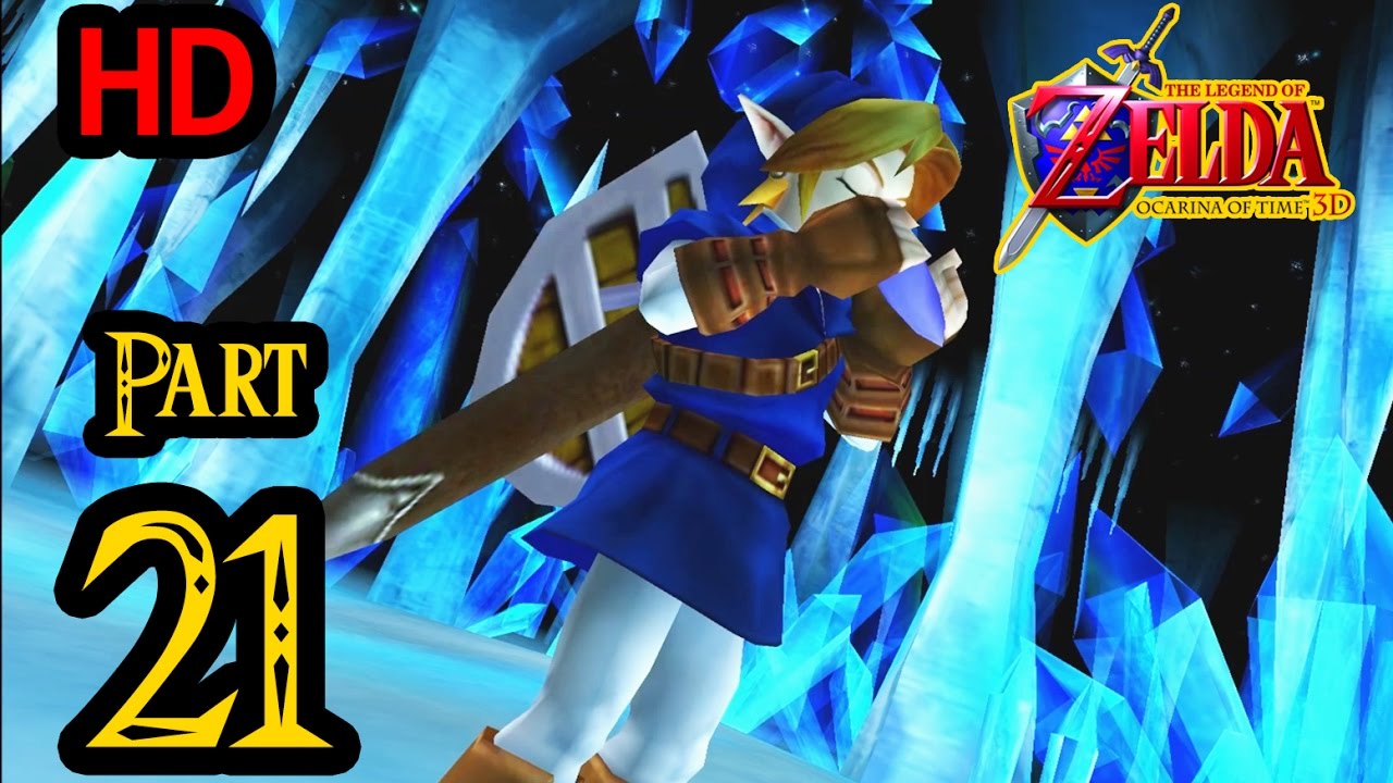 Zelda Ocarina of Time 3D 100% Walkthrough 1080p HD Part 21 - Ice Cavern - Serenade of Water