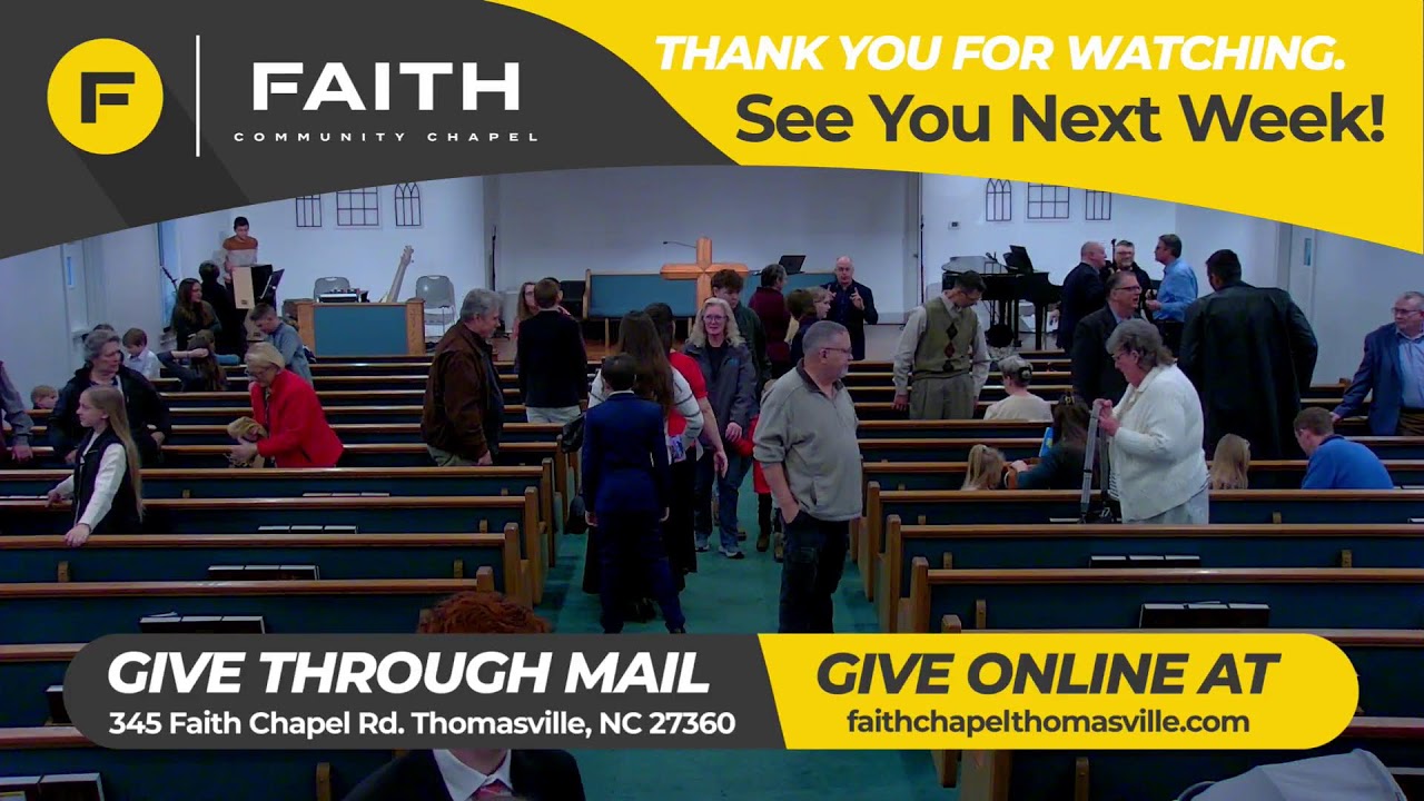 January 18 | Morning Service | Faith Community Chapel