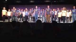 Wheaton North Flight 2015 sings "Flight" with alumni Collin Flynn and Sam Nicholas