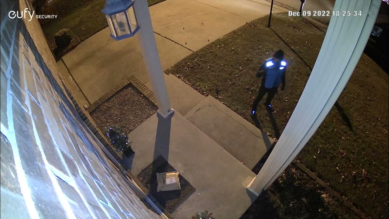Amazon driver throwing my package onto my porch. YouTube