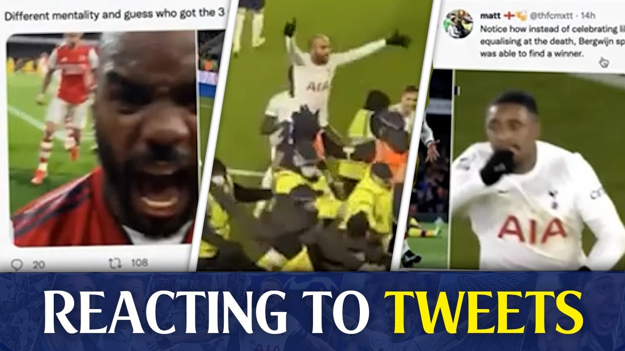 Twitter REACTS To Spurs Late Comeback Against Leicester!