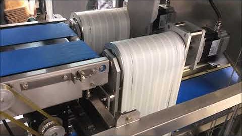 High Speed Food Pack Stacker for Thermoformed Food Packs