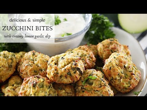 Delicious, simple Zucchini Bites