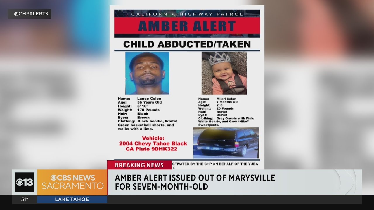 Amber Alert issued after child abduction reported out of Marysville ...