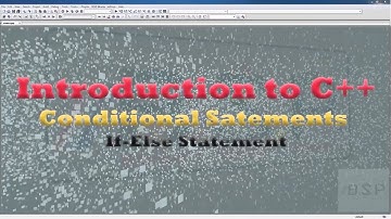 Object Oriented Programming with C++ (Conditional/Branching statements) part two (if-else statement)