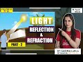 Light- Reflection and Refraction | Part-2 | Class 10th Science | Physics | Garima Ma'am | TeachMinds