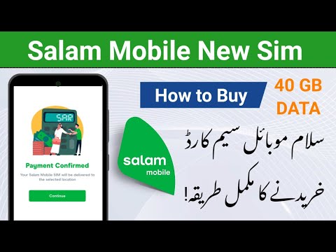 Salam Mobile New Sim || How to Buy Salam Mobile Sim Online