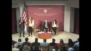 The Next Generation of Social Entrepreneurship
Harvard Lecturer on Sociology Gordon Bloom moderated this discussion on The Next Generation of Social Entrepreneurship with panelists Bill Drayton, CEO and Founder of Ashoka, a global organization that connects and supports social entrepreneurs, and Christa Velasquez, currently a Senior Fellow of the Initiative for Responsible Investment at Harvards Hauser Center for Nonprofit Organizations. Panelists emphasized the need for innovative and integrative solutions to pressing global problems in a world where individuals are increasingly empowered to serve as change-makers. Students from Professor Blooms class on Social Entrepreneurship and Global Innovation presented their own initiatives on issues ranging from clean water to childhood literacy. The Next Generation of Social Entrepreneurship