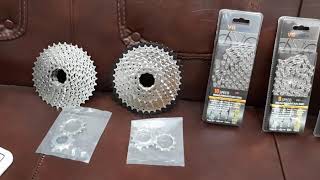 VG Sports Rantai Sepeda Bicycle Chain Half Hollow 10 Speed for Mountain Road Bike - Silver