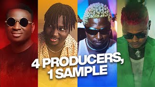 4 PRODUCERS 1 SAMPLE W/ @ePianoh  @thisiszion  @calliemajik