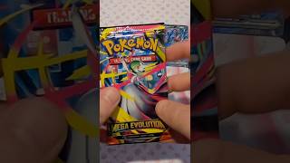#3974 Pokémon Shorts: Mega Evolution Booster Pack!🍻 #shorts #pokemoncards #megaevolution #poketuber