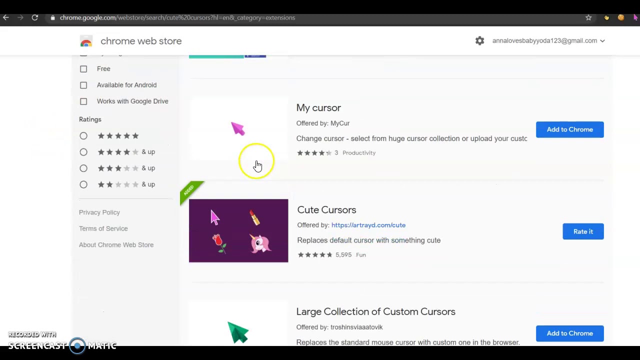 HOW TO DO CUTE CURSORS 2020 - YouTube