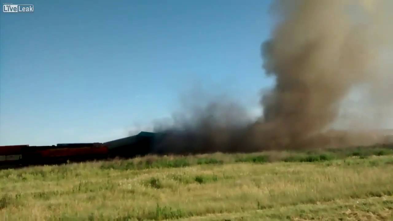 Choque de dos trenes en Texas YouTube