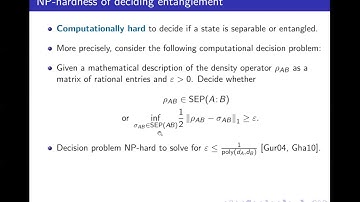 SheQuantum Exclusive Quantum Entanglement Lecture Series by Professor Mark Wilde, LSU | Lecture 6
