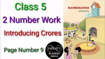 Introducing Crores 2 Number Work I 8 and 9 digit numbers comparison of numbers 5th Math Chapter 2