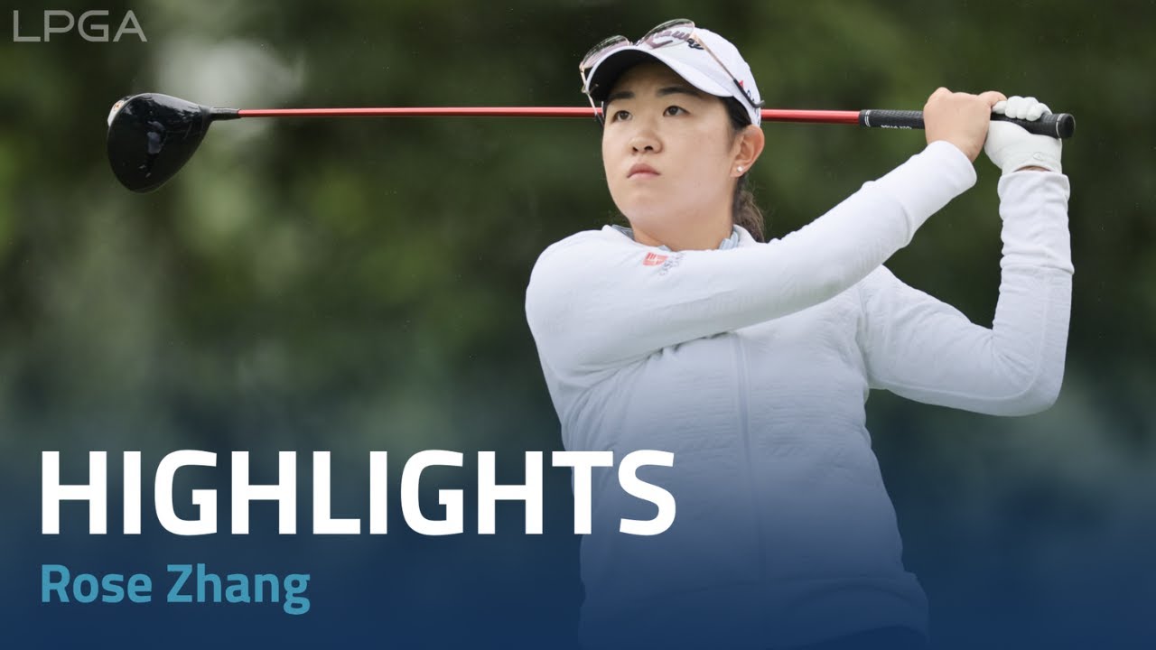 Rose Zhang First Round Highlights | 2023 KPMG Women's PGA Championship ...