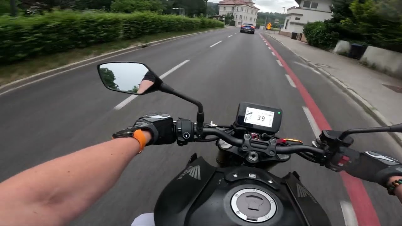 🏍️ Daily Honda CB1000 Hornet SP Commute in Ljubljana – Episode 293 | POV Ride Experience
