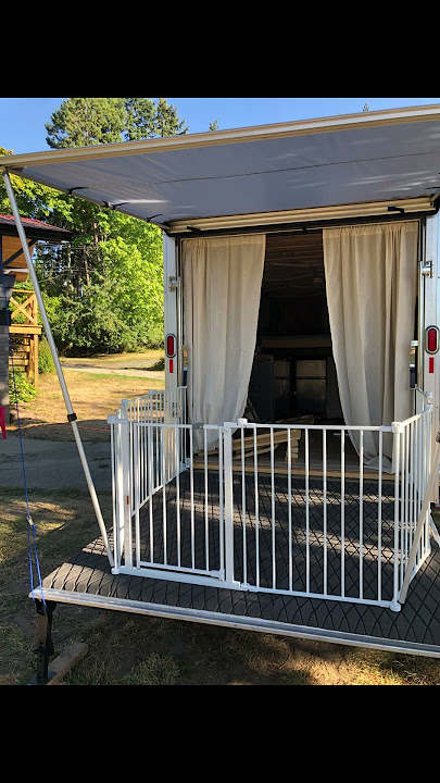 CARGO TRAILER CONVERSION  (FULL BUILD) #toyhauler #cargotrailerconversion  #camping  #offgrid #diy