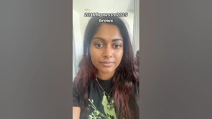 2016 brows vs 2025 brows #foryou #makeup #fypage #brows #browsonfleek #makeuptutorial