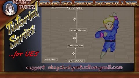 2D SideScroller in UE5 Pt. 3.1 Animation Blueprint ZD Idle/Walk/Jump