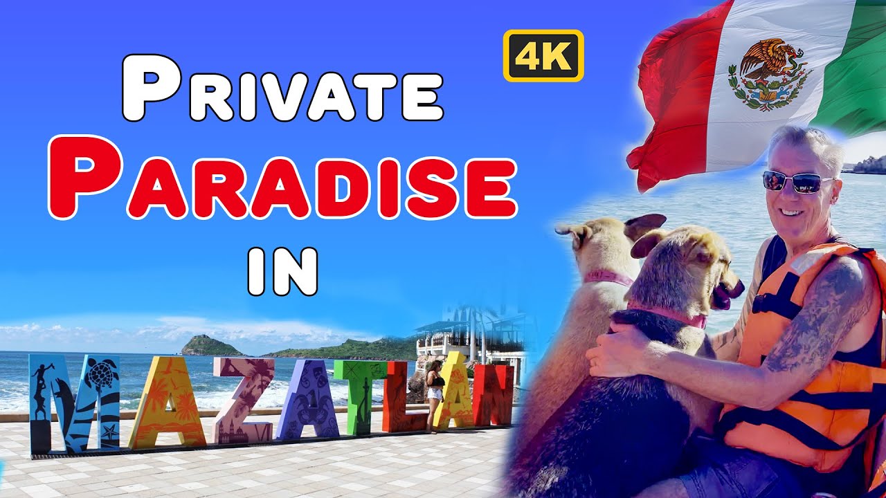 В погоне за раем: Очаровательный Каменный остров в Масатлане 4K — Чем заняться в 2023 году