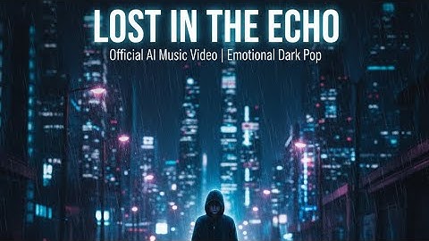 LOST IN THE ECHO 💔 | Emotional AI Song | Dark Cinematic Vibes | Official Video