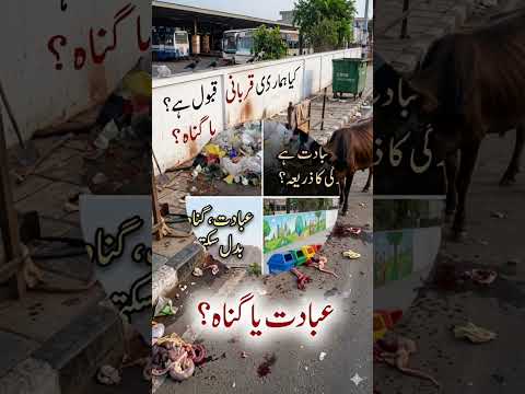 Qurbani: Ibadat ya gandagi? 🥩🚫 Faisla aapka hai! 🤔