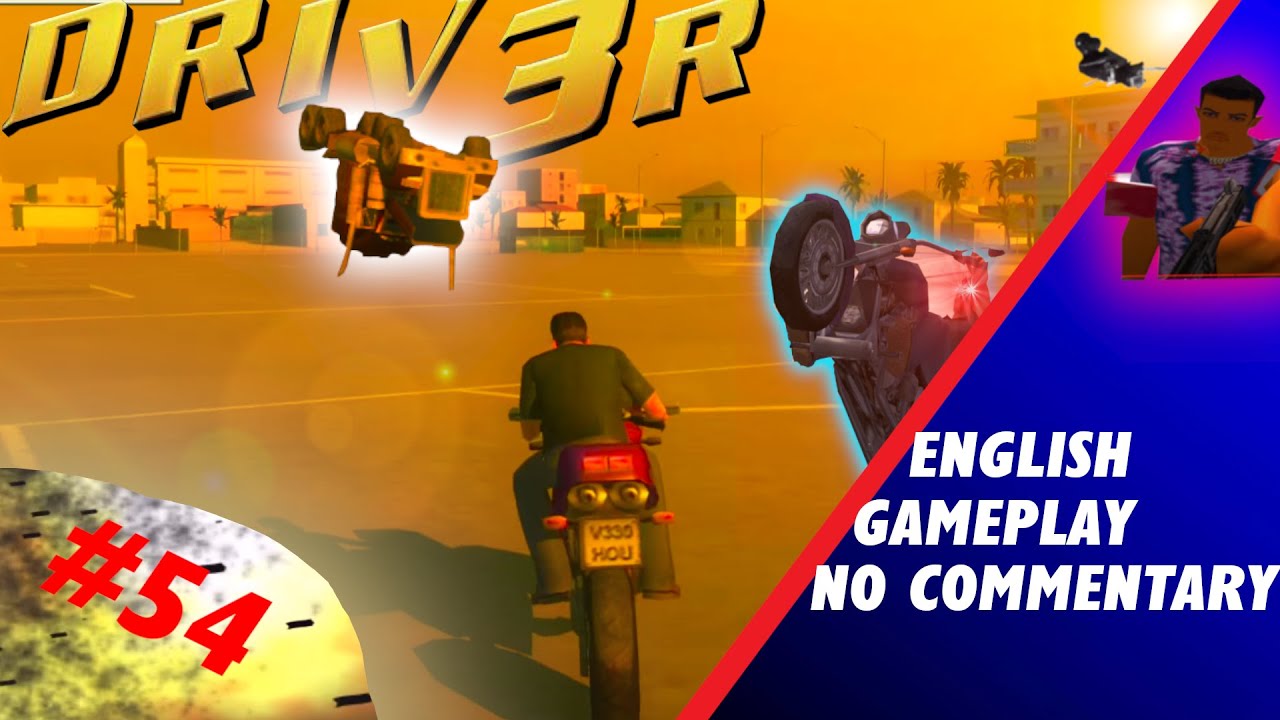 18 Wheeler Carnage #54 🚘 HARLEY vs 18 WHEELER RACE In MIAMI At Dusk | Driv3r Fan