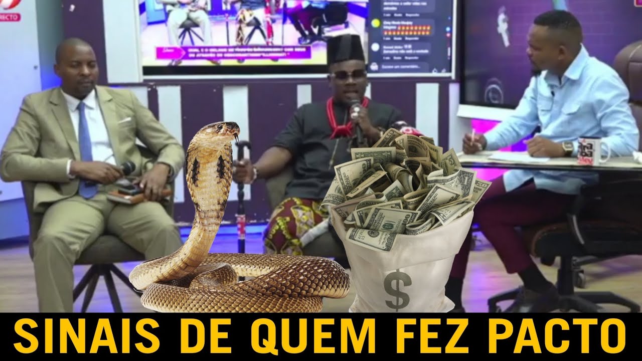 #INÉDITO: MAGOXE EXPLICA COMO IDENTIFICAR UMA PESSOA QUE FEZ PACTO COM DIABO