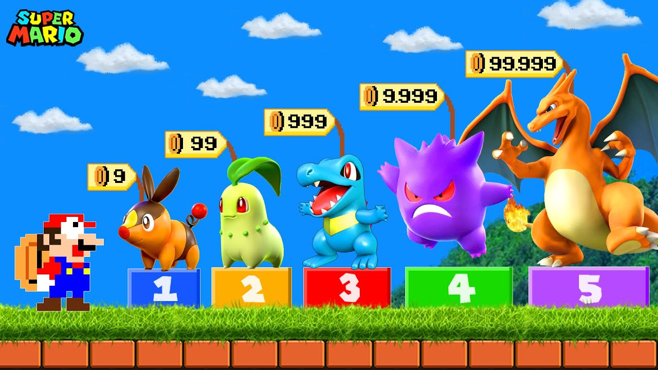 Super Mario Bros. But All Pokemon Becomes Reality