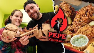 Énorme commande Pepe Chicken spéciale Raclette pour toute la famille !