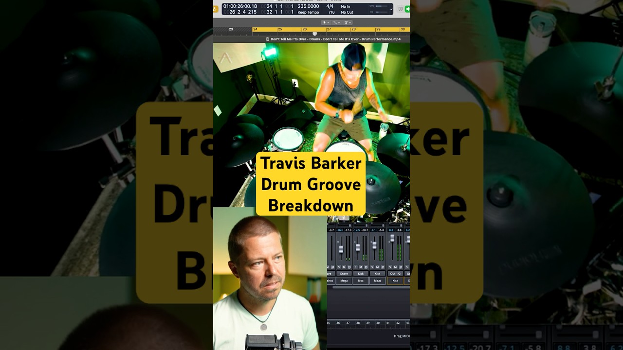 Breaking Down A Travis Barker Drum Groove