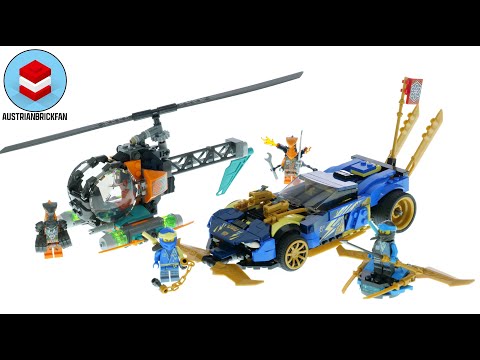 LEGO Ninjago 71776 Jay and Nya's Race Car EVO - LEGO Speed Build Review