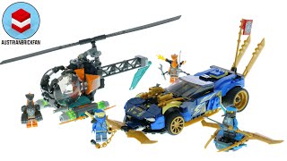 LEGO NINJAGO 71776 Jay and Nya Race Car EVO