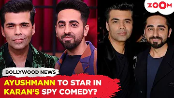 Ayushmann Khurrana to JOIN forces with Karan Johar for a spy comedy film?