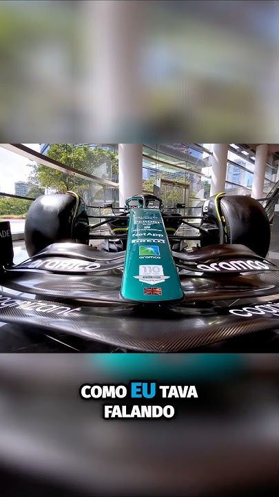 Endplate da asa dianteira - fundamental para a aerodinâmica funcionar na Fórmula 1. #shorts #f1