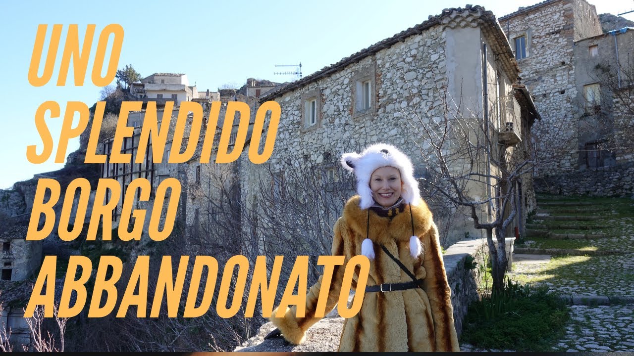 CORVARA, PAESE FANTASMA. IL BORGO ABBANDONATO CHE FA INNAMORARE I TURISTI! VIAGGIO in Abruzzo Italia