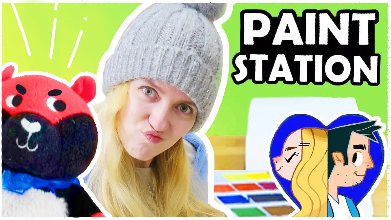 STUDIO TOUR & TIPS to The Paint Station YouTube