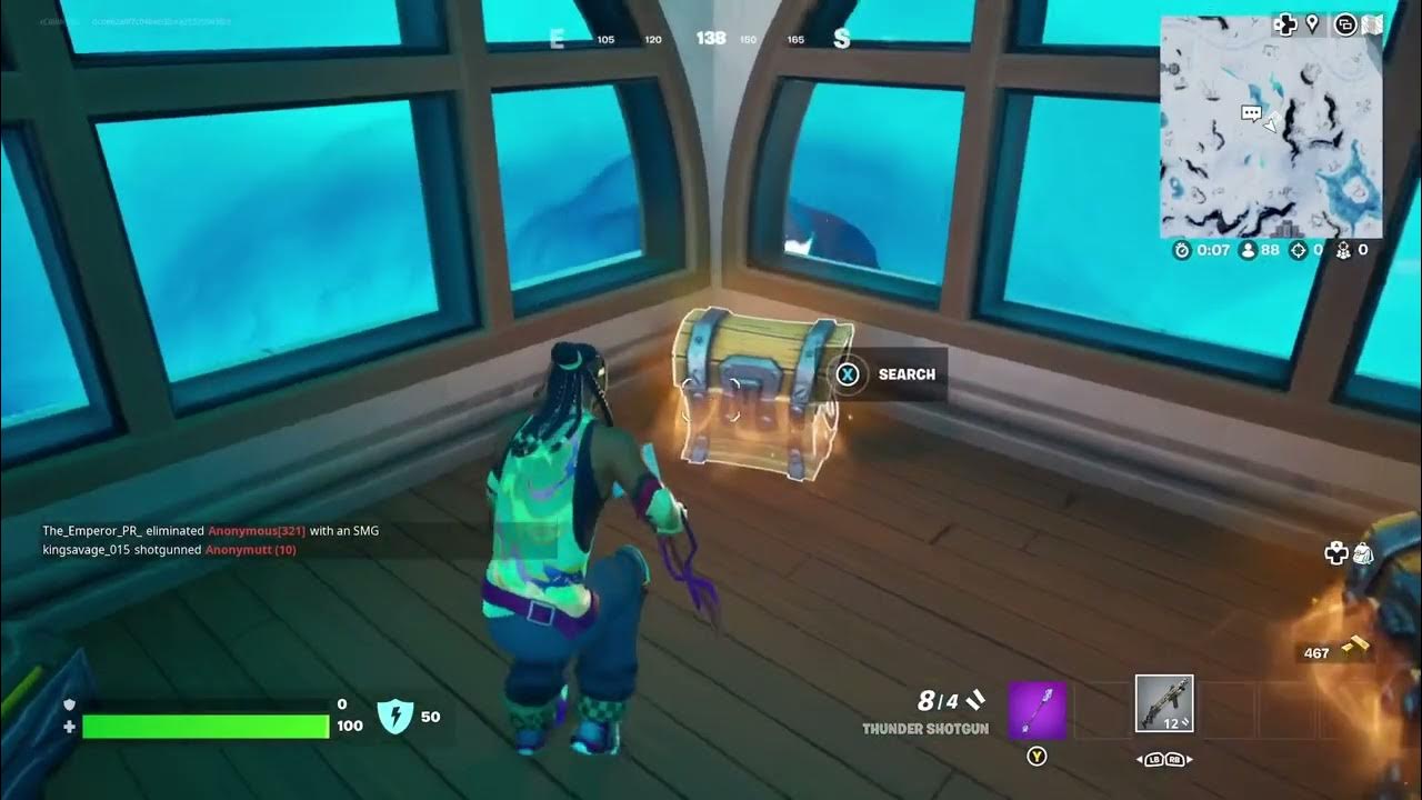 Search Chests or Ammo Boxes at Cold Cavern Fortnite Challenge YouTube