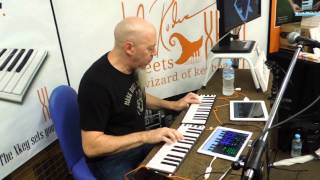 CME XKey - Jordan Rudess Talk&amp;Mini Live (Sound Check) #2