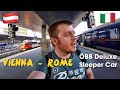 Vienna to Rome by train: ÖBB’s Nightjet Sleeper (Deluxe)