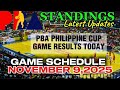 PBA Standings And Game Results Today PBA Game Schedule November 9 2025 PBA Standings And Game Results Today PBA Game Schedule November 9 2025
