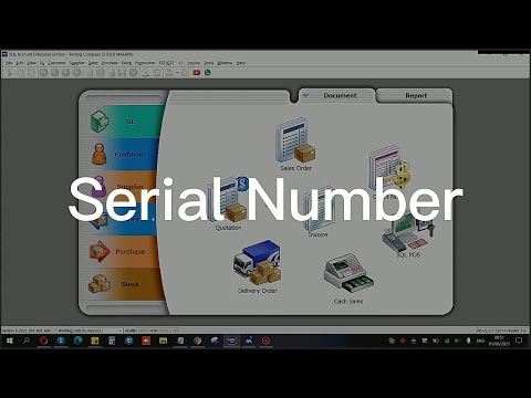 How To Manage Serial Number 如何使用序列号 | SQL Accounting